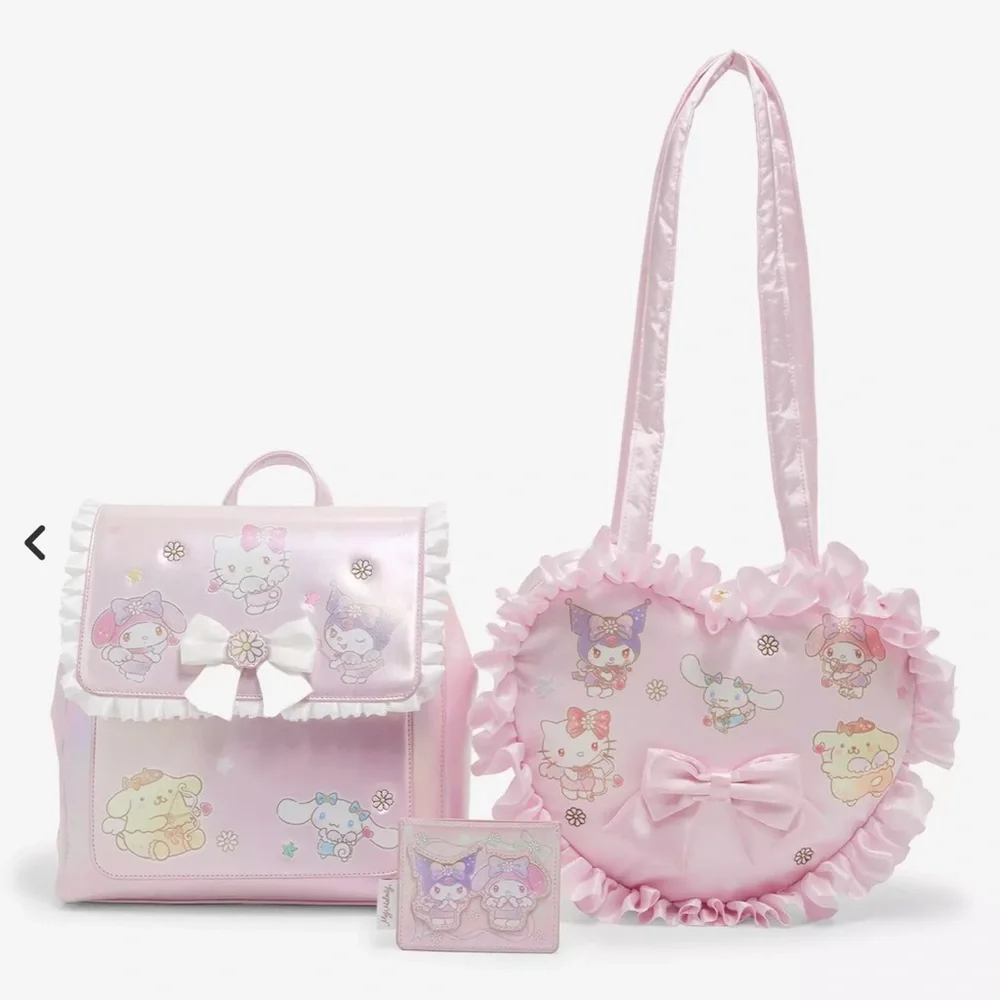 Her Universe | Hello Kitty and Friends Cupids Heart Shaped Tote Bag